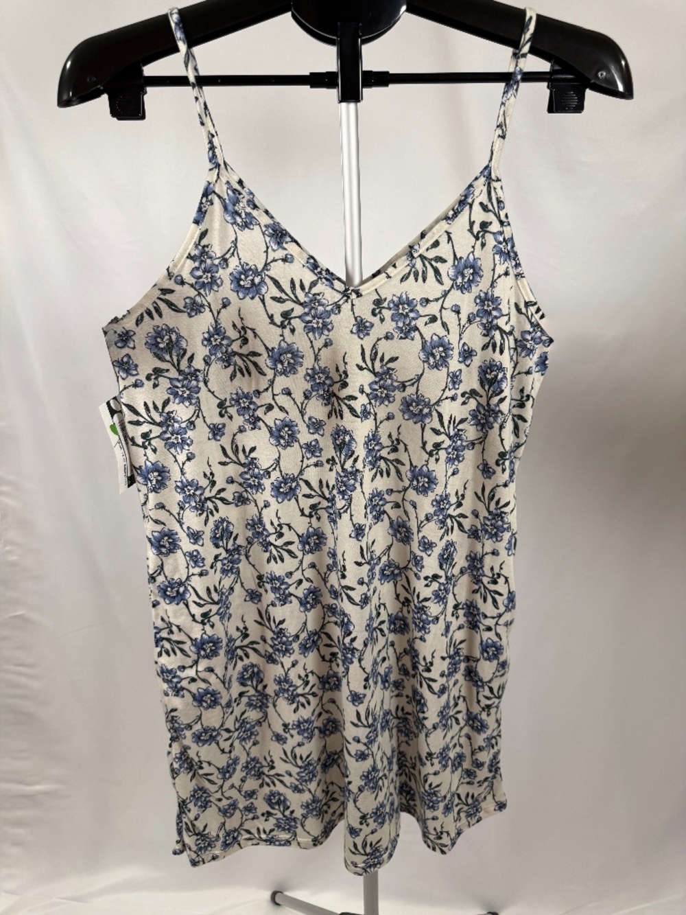 NWT Blue Floral Slip Dress Medium Cottagecore Cami Dress